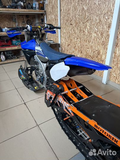 Сноутбайк Yamaha yz450