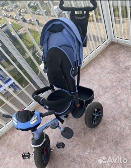 Велосипед с родительской ручкой