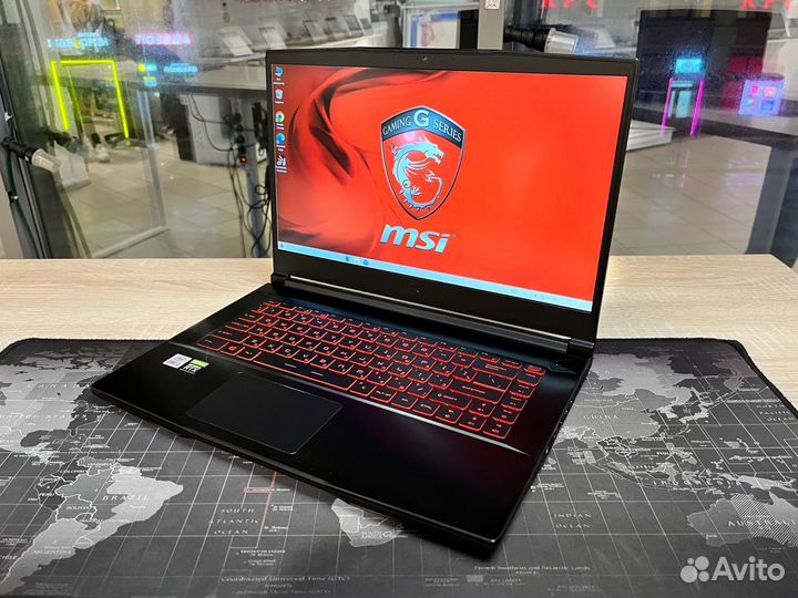 Игровой ноутбук MSI i5 GeForce RTX 3060 16 512