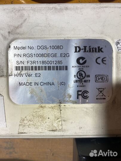 Коммутатор Tenda 24 порта switch без poe