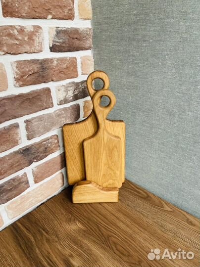 Набор досок для подачи блюд на подставке