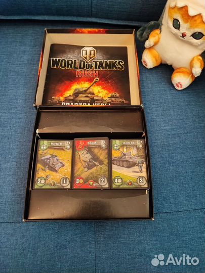 Настольная игра World of Tanks Rush