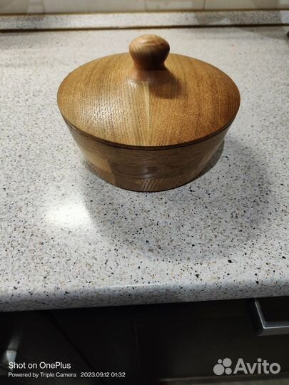 Посуда из дерева ручной работы