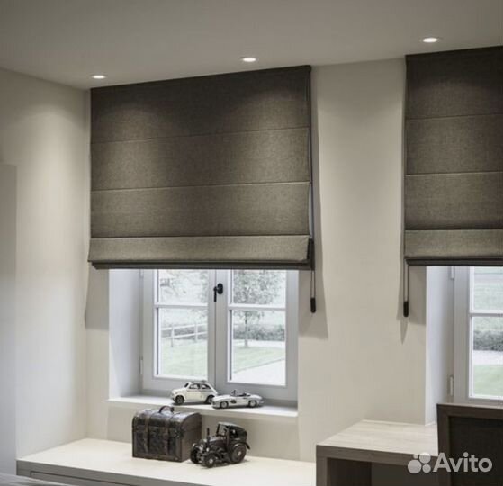 Рулонные шторы день ночь