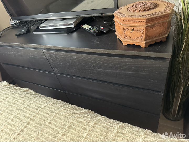 Комод мальм IKEA malm 6 ящиков б/у