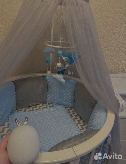 Бортики в кроватку