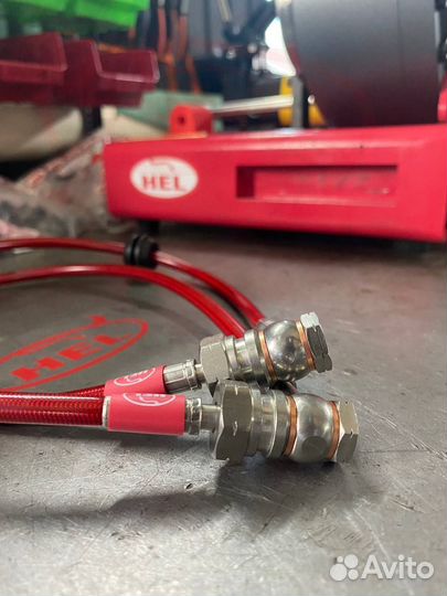 Армированные тормозные шланги Subaru WRX & STi