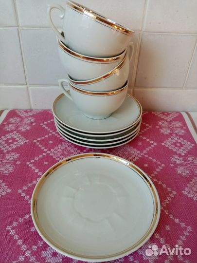 Фарфоровые чайные пары, СССР