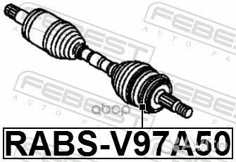 Кольцо ABS rabsv97A50 Febest