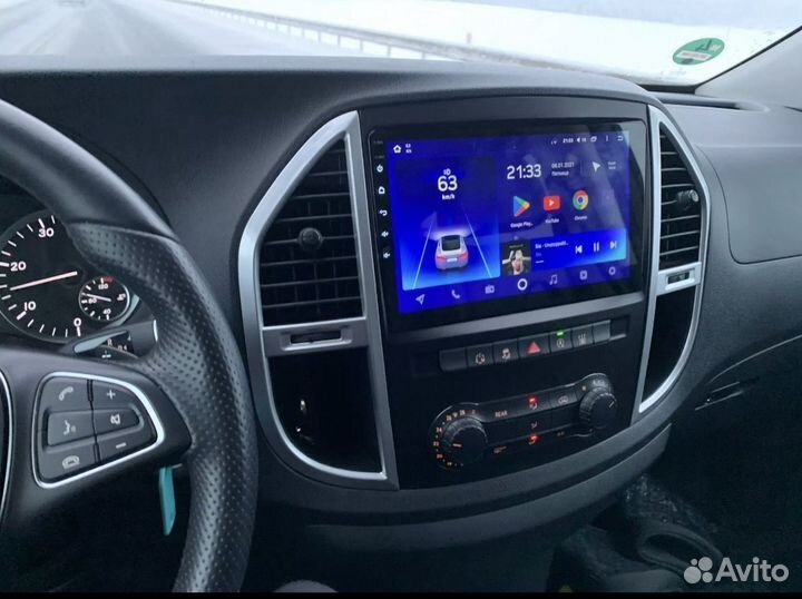 Магнитола Mercedes Benz Vito 3 W447 2014-2020 3-32