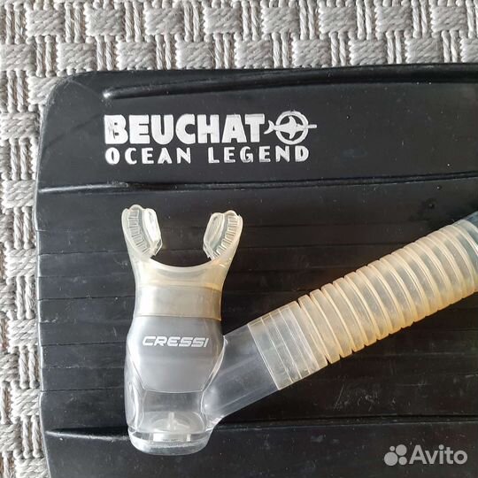 Маска, трубка, ласты