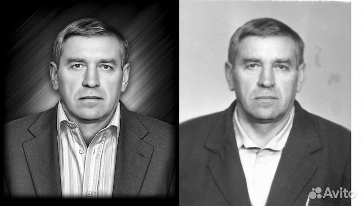 Ретушь фото на памятник