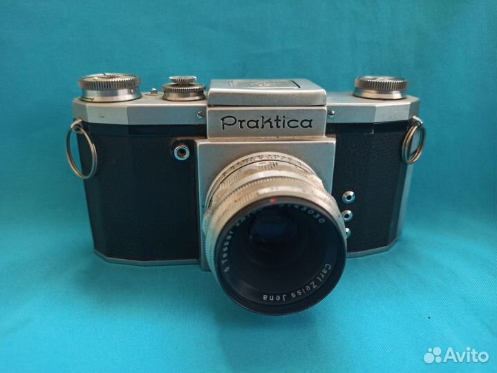 Плёночный фотоаппарат Praktica + Tessar 2.8/50