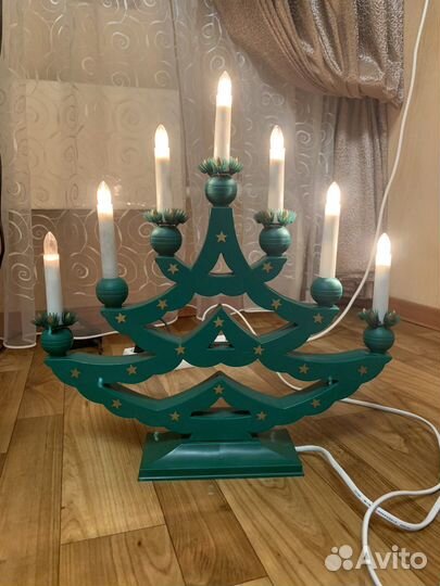 Елка Подсвечник Ночник Светильник Украшения
