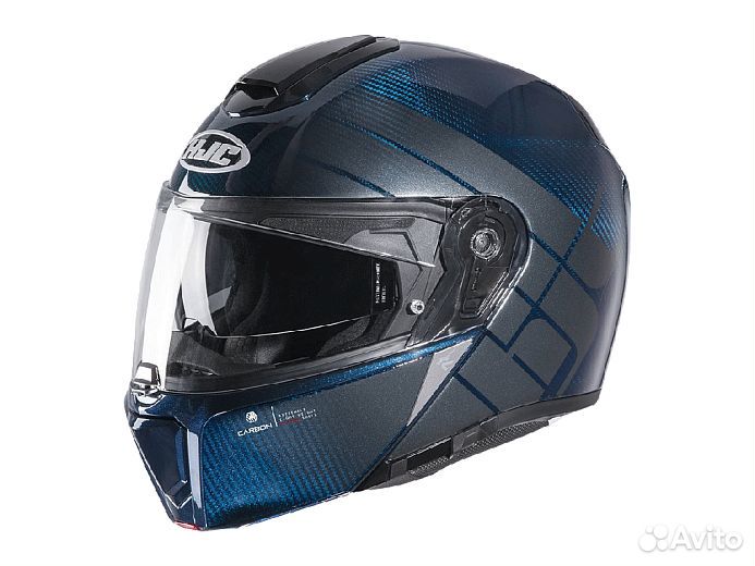 Мотошлем HJC rpha90s carbon balian MC2