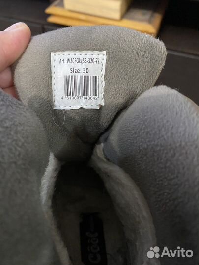 Ботинки для девочки 30 размер