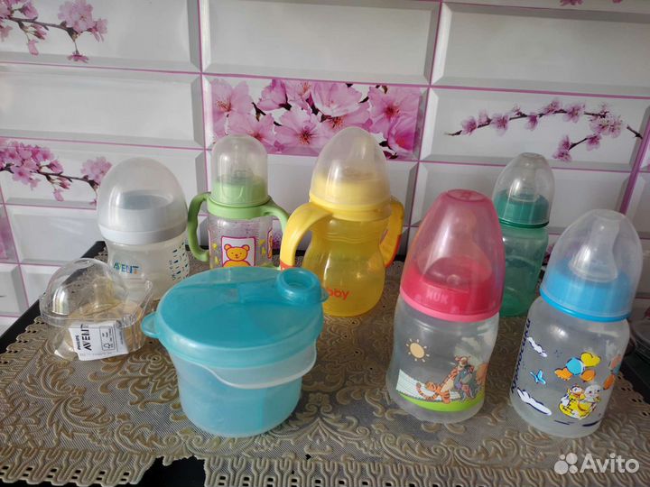 Бутылочки, ниблер, соски