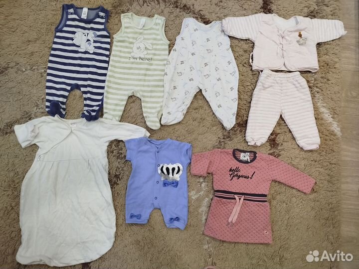 Одежда для девочки от 0 до 6 мес