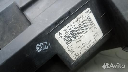 Фара левая mercedes benz A-class W169 (TNK22MR01)