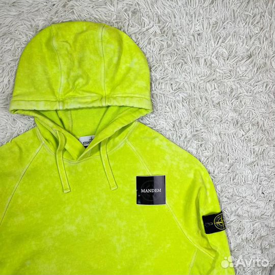 Stone island off dye худи