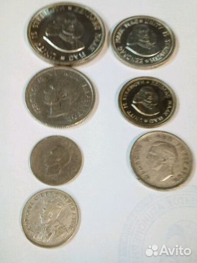 Продам серебрянные монеты