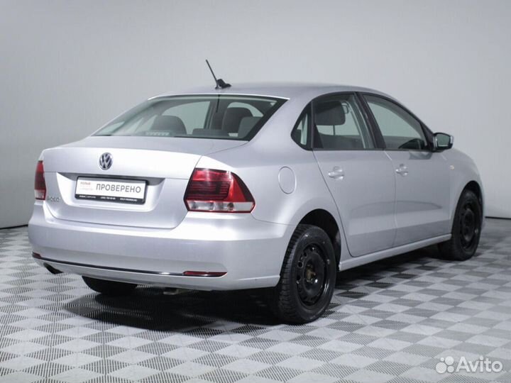 Volkswagen Polo 1.6 AT, 2018, 152 622 км