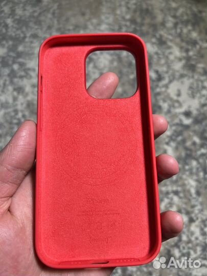 Оригинальный Чехол Apple iPhone 14 pro Red