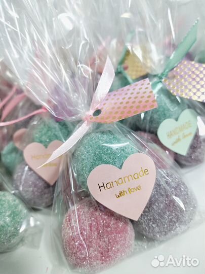 Подарочки/комплименты Скраб-конфеты для тела