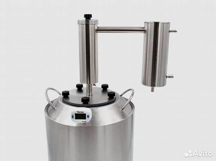 Самогонный аппарат с разборным сухопарником Дунай