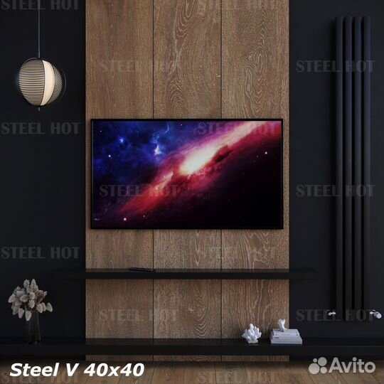 Вертикальный радиатор Steel-Hot от производителя