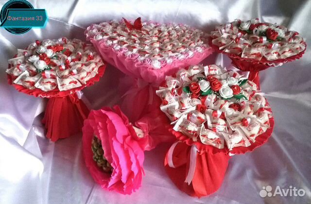 Букеты на заказ, ручная работа