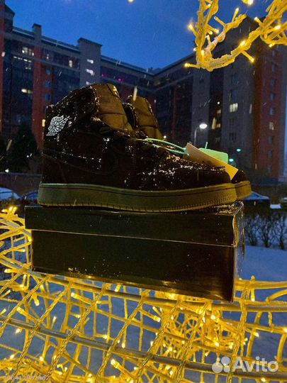 Кроссовки Nike Air Jordan тёплые (Арт.54437)