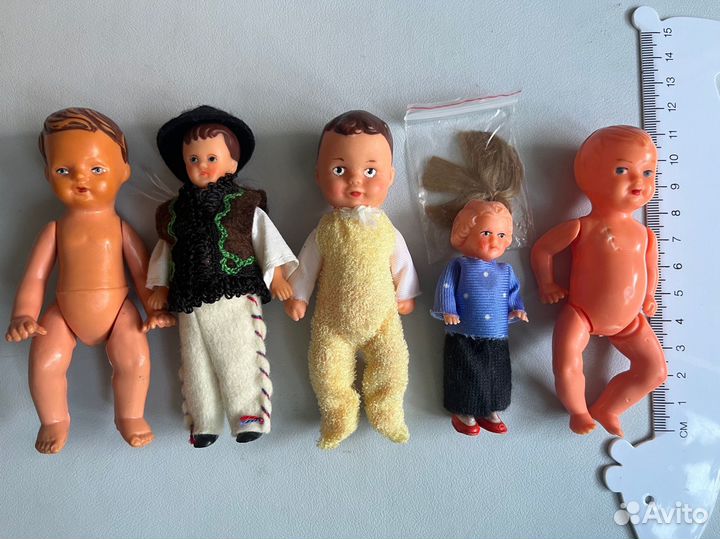 Куклы, пупсики СССР, немецкие целлулоид