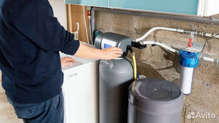 Монтаж систем фильтрации воды