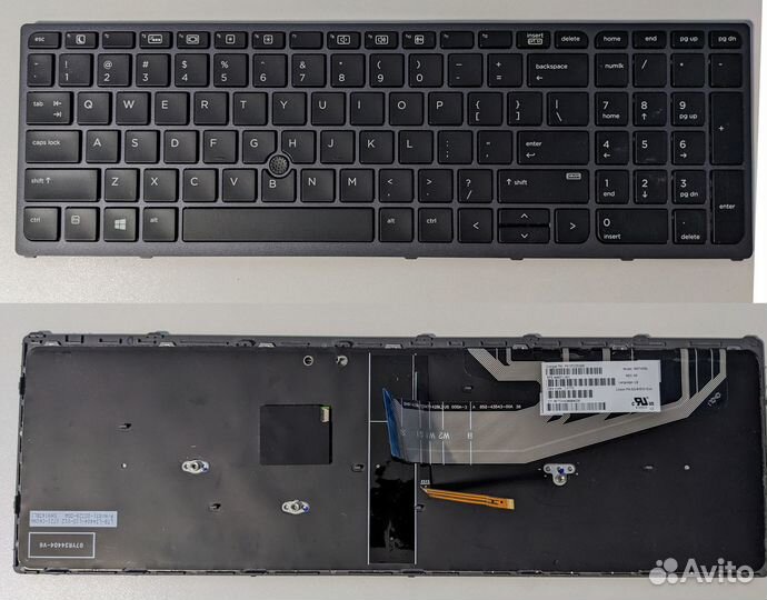 Клавиатура для ноутбука HP Dell US