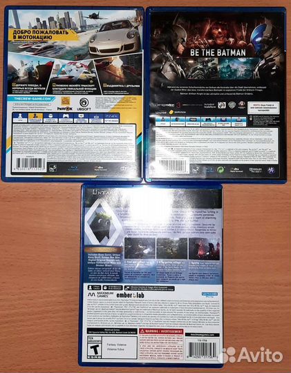 Игры для приставки PS4-PS5