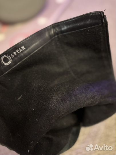 Сапоги женские натуральная кожа демисезонные 39 р