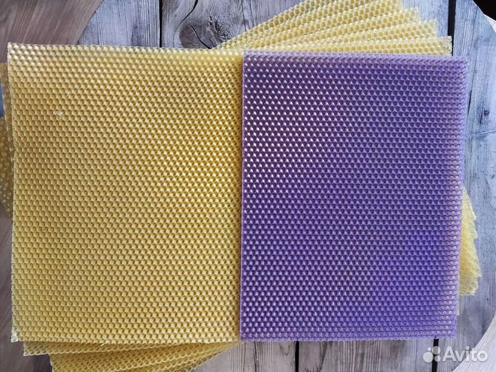 Вощина свечная цветная