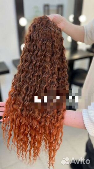 Афрохвост/хвост на резинке