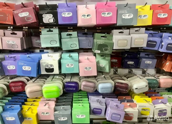 Чехол на Airpods 2/Pro/3/Pro2 Ассорти Мультяшки