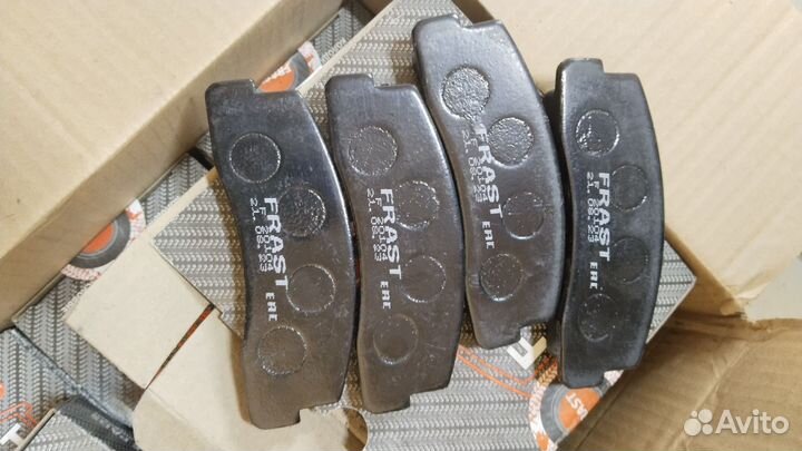 Тормозные колодки передние ваз