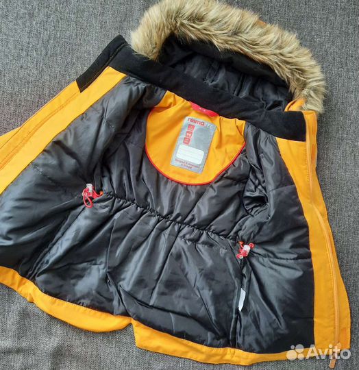 Курточка парка Reima новая. Шапки reima