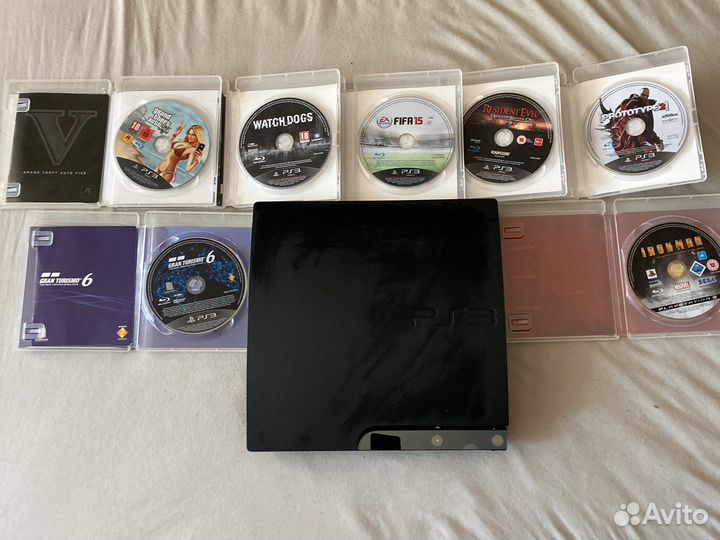 Sony PS3 slim прошитая