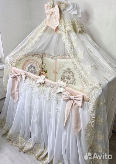 Бортики в детскую кроватку