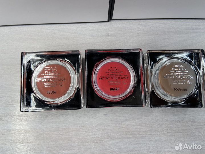 Burberry Румяна и бальзам для губ и Кремовые тени