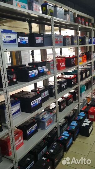 Аккумуляторы автомобильные от 40 - 110 А