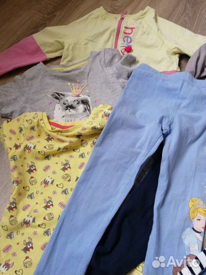 Одежда пакетом на девочку 110 116