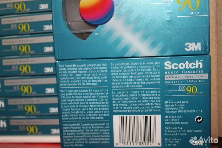 Scotch аудиокассеты