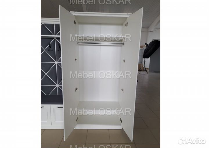 Прихожая белая Каталея 135см