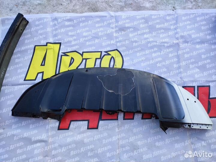 Спойлер переднего бампера Porsche Cayenne 2 2014